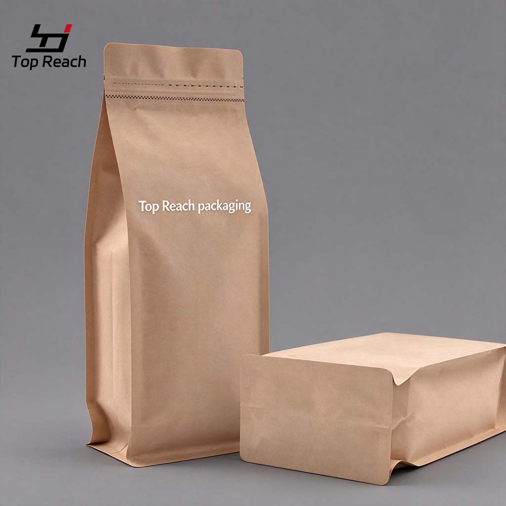 How is the printing effect of Kraft paper packaging bags? Will there be color difference?