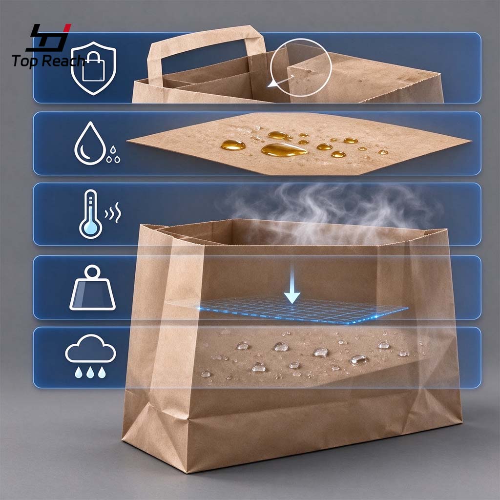 Can Kraft paper packaging bags withstand high temperature / low temperature?