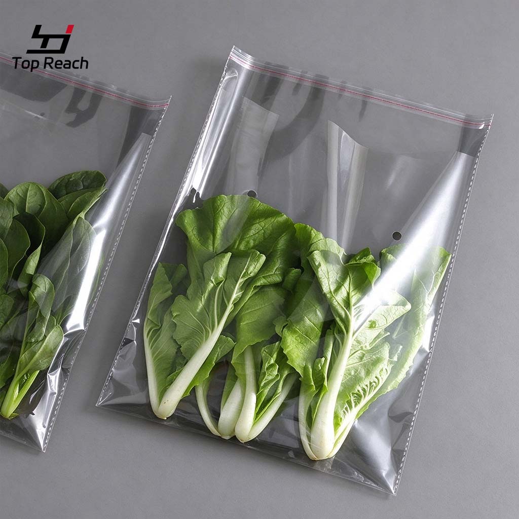 What is the minimum order quantity for OPP plastic packaging bags?