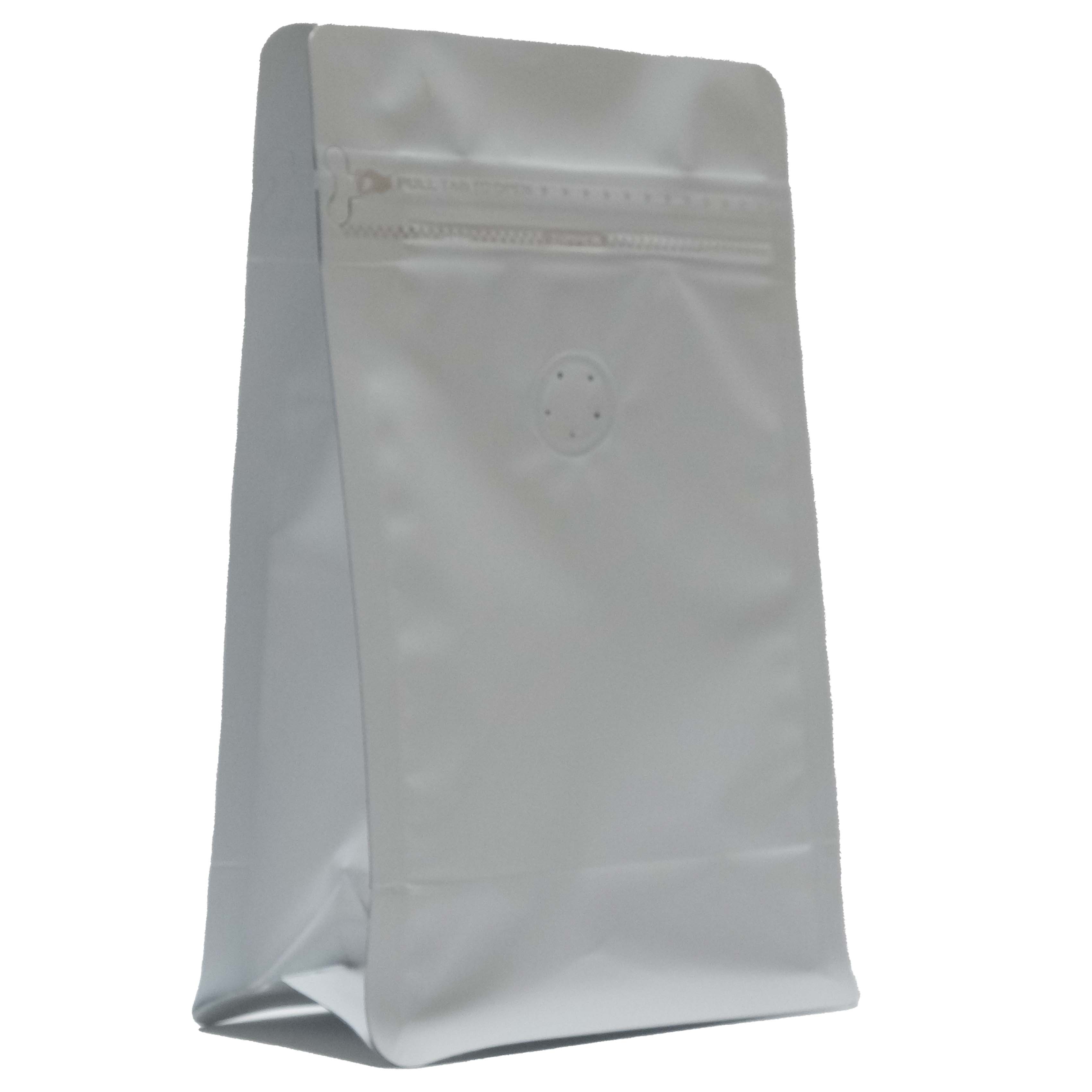 flat bottom foil coffee pouch