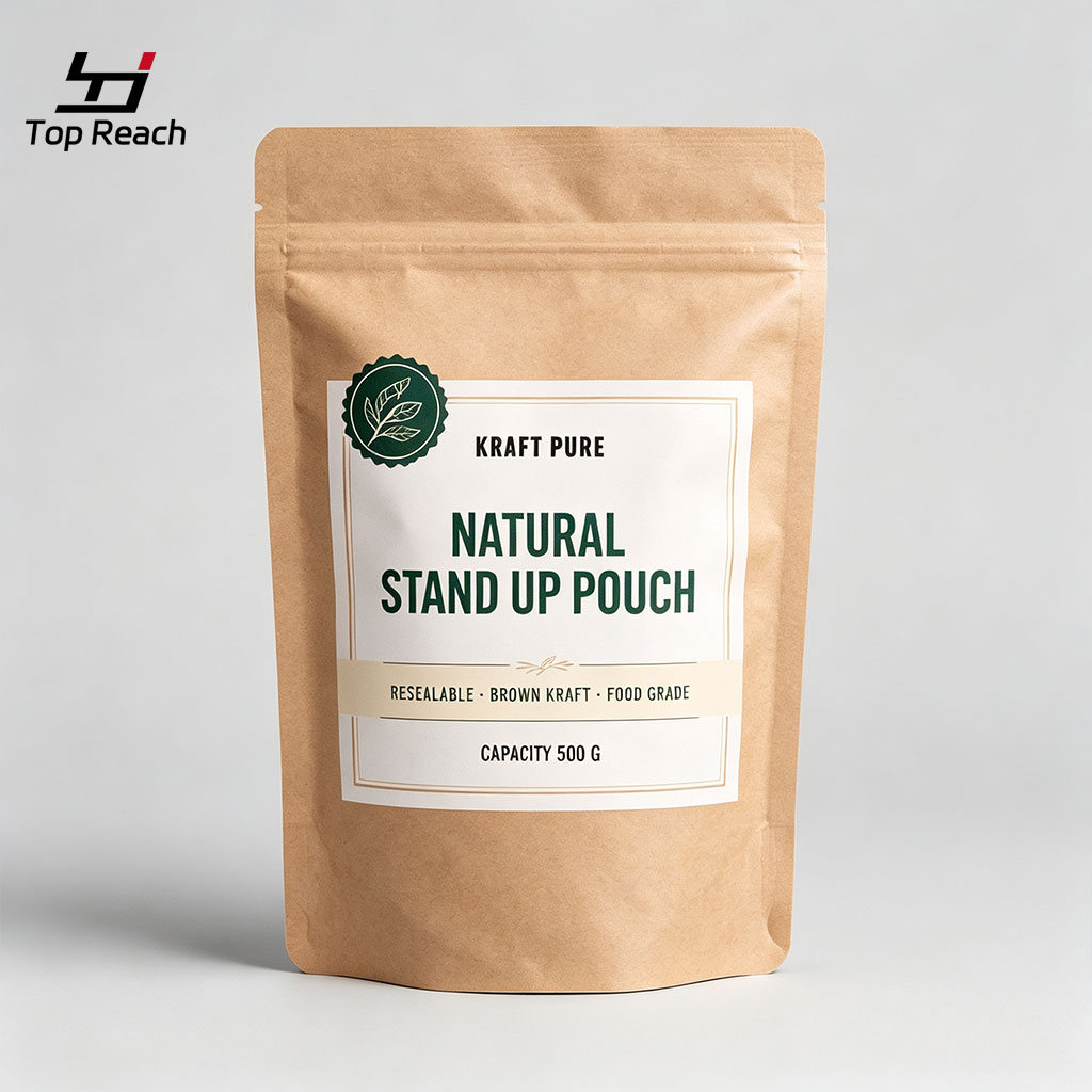 Kraft Paper Zipper Bag