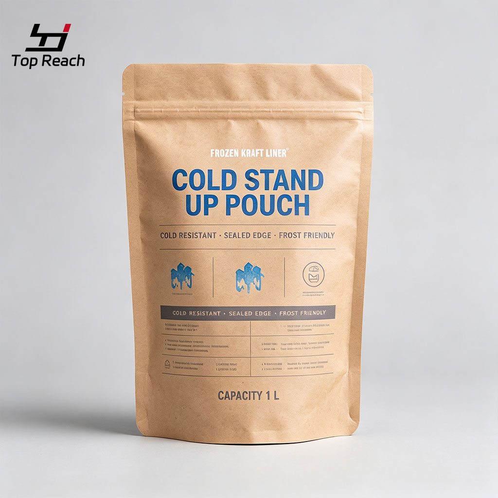 Kraft Paper Stand Up Pouch
