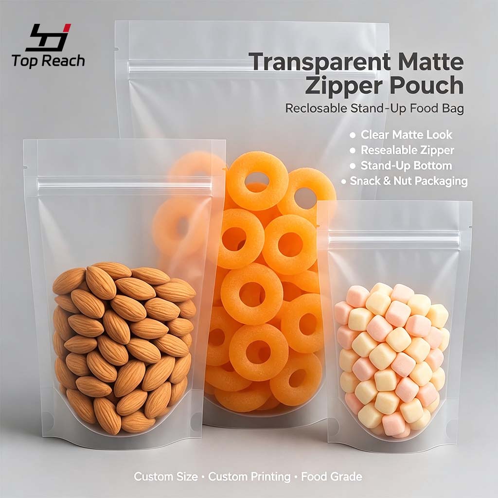 Clear Plastic Food Pouch