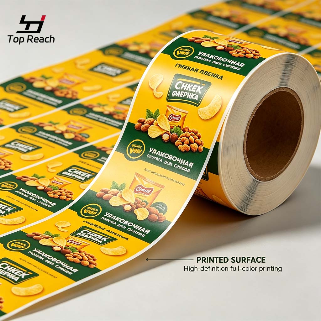 Custom Food Packaging Roll Film | Factory Direct Manufacturing